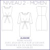 Patron Albane - Robe - 34/48 - Moyen