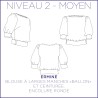 Patron Ermine - Blouse - 34/48 - Moyen