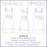 Patron Aurélie - Robe - 34/48 - Difficile