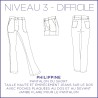 Pattern Philippine - Pants & shorts- 34/48 (US/UK: 2/6, 16/20) - Advanced