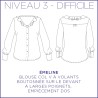 Pattern Emeline - Shirt - 34/48 (US/UK: 2/6, 16/20) - Advanced