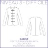 Pattern Nadine - Jacket - 34/48 (US/UK: 2/6, 16/20) - Advanced