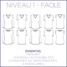 Pattern Essentiel - T-Shirt - S/XL - Facile