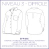 Pattern Effigie - Shirt - 34/48 (US/UK: 2/6, 16/20) - Advanced