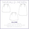 Pattern Salome - Skirt- 34/48 (US/UK: 2/6, 16/20) - Intermediate
