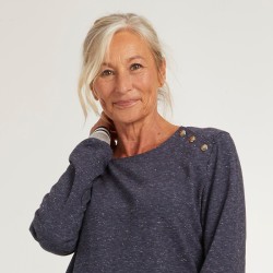 Ellie sweatshirt pattern will bring flair to your casual wardrobe.