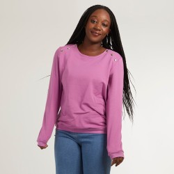 Ellie sweatshirt pattern will bring flair to your casual wardrobe.