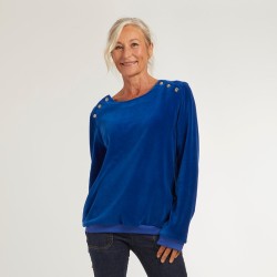 Ellie sweatshirt pattern will bring flair to your casual wardrobe.
