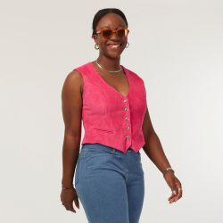 Pattern Nestor - Vest - 34/48 (US 2/16, UK 6/20) - Advanced