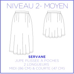 Patron Servane - Jupe - 48/56 - Moyen