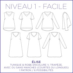 Patron Elise - Tunique &...