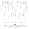 Patron Elise - Tunique & Robe - 34/56 - Facile