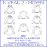 Patron Nyx - Vareuse - S/3XL - Moyen